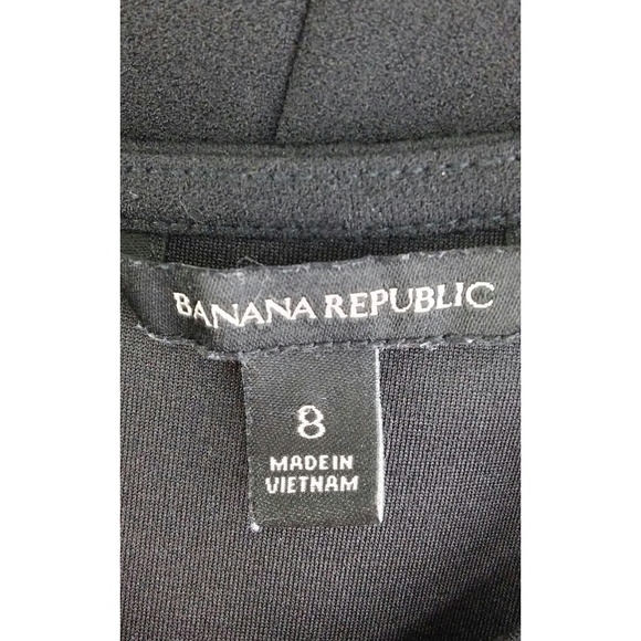Banana Republic Little Black Dress Sz 8 Cutouts - Picture 7 of 8